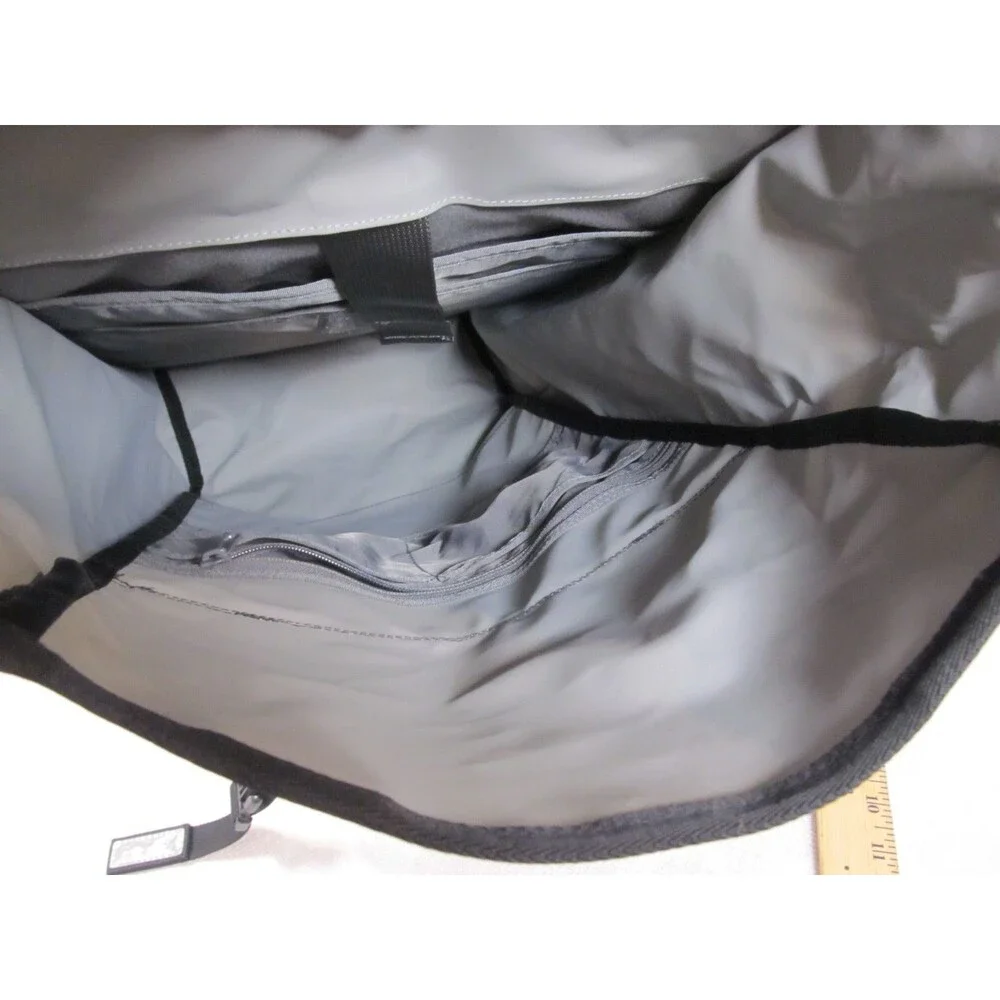 Timbuk2 Prospect Laptop Backpack Heather Gray Orange Roll‑Top NWOT